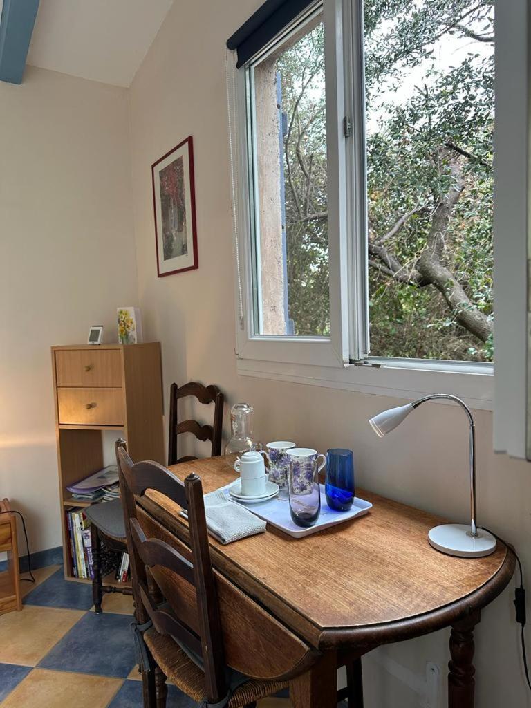 Studio Chez Charles Et Marie, Independant De La Maison, Acces Piscine, Tres Calme, โรกฟอร์-เลส์-แปงส์ ภายนอก รูปภาพ